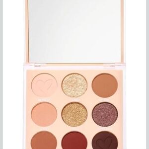 Beauty Creations Glam Eyeshadow Palette with Gold and Brown Hues